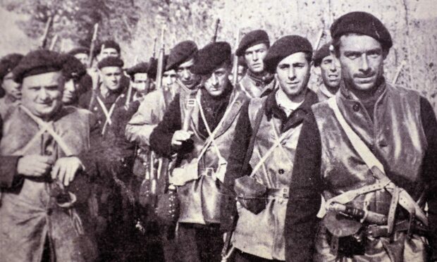 Spanish Civil War soldiers from the International Brigades, (Republican). Image: Shutterstock.