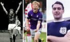 From left: Dundee goal-getter Tommy Coyne, Saturday's hat-trick hero Lyall Cameron and all-time top scorer Alan Gilzean all played their parts in big wins.