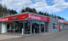 The Fiskens of Forfar buillding. Fiskens has deep roots in car sales in Forfar.