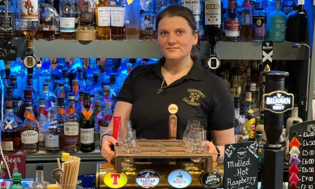 Marta Droszkowska Raynor, manager of The Keys Bar in St Andrews which came runner up at the Scottish Hospitality Awards 2023