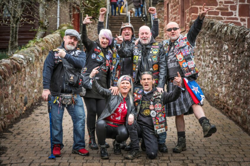 AC/DC fans from around the world spent the weekend in Kirriemuir, with some visiting the museum.