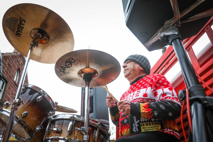 AC/DC drummer Tony Currenti.