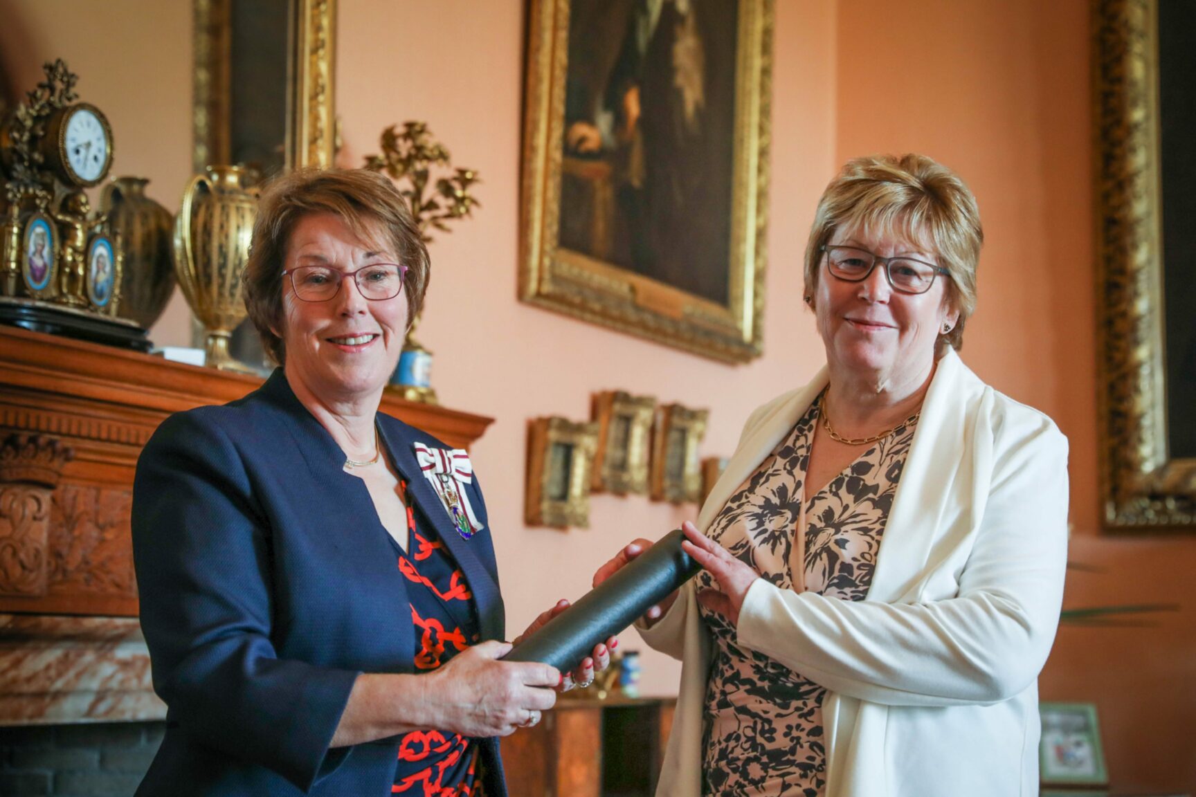 Double royal delight for Angus volunteer champion Wendy Murray