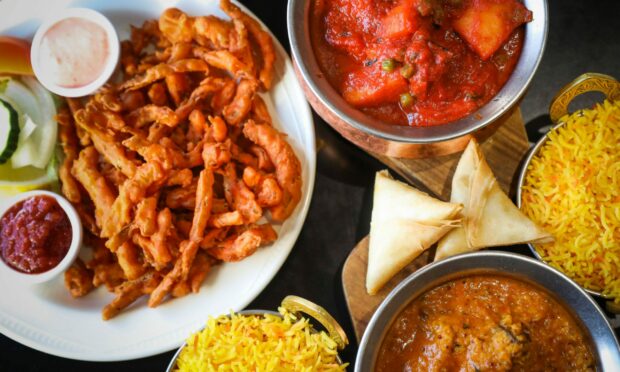 The food proved stellar at Manzil Restaurant in Perth. Image: Mhairi Edwards/DCThomson