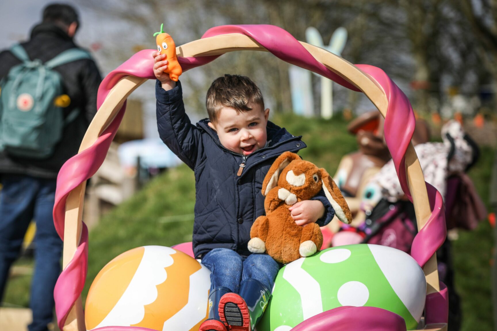 Fife's Scottish Deer Centre's chocfilled Easter fun in pictures