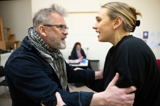 Rehearsals for Welcome to Bannockburn had Lesley 'bricking it'. Image: A Play, A Pie and A Pint.