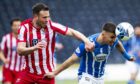 Andy Considine and Daniel Armstrong will be battling it out at Rugby Park again. Image: SNS.