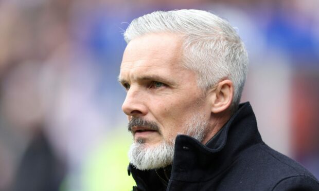 Jim Goodwin knows only one outcome will be acceptable to Dundee United fans this season. Image: Shutterstock