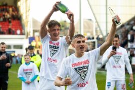 VIDEO: Matty Todd on ‘crazy’ celebrations with Dunfermline fans after Pars seal League One title