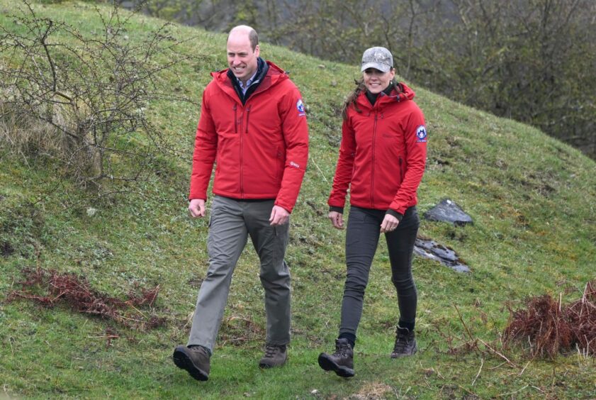 The Prince and Princess of Wales wore jackets made by Fife firm Keela on a trip to Wales.