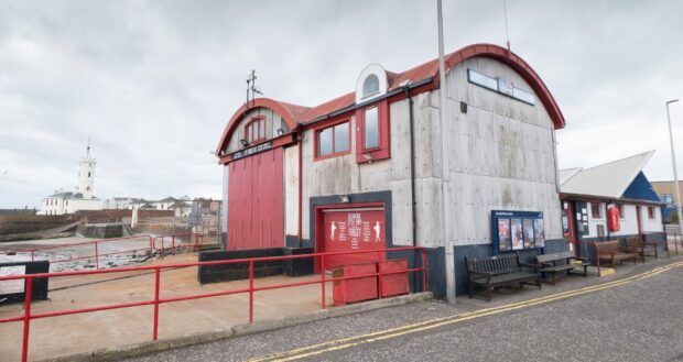 The RNLI review has raised questions over the future of Arbroath's 220-year-old lifeboat station. Image: Paul Reid