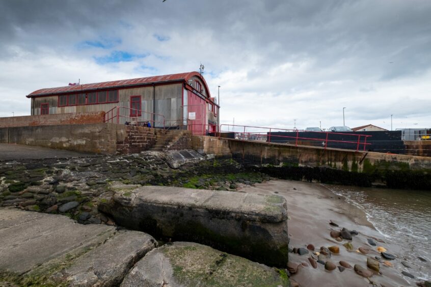the outside of Arbroath lifeboat station