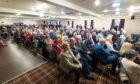 Locals packed the Meadowbank Inn to register their unhappiness over the RNLI decision. Image: Paul Reid