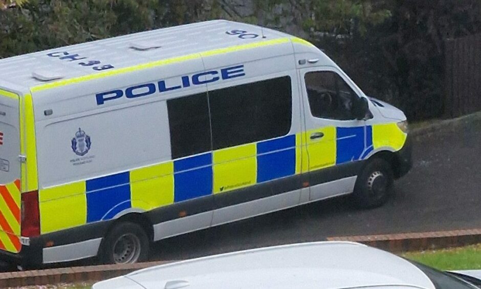 A police vehicle in Perth.