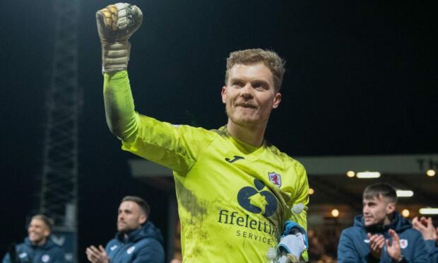 Raith Rovers goalkeeper Robbie Thomson.