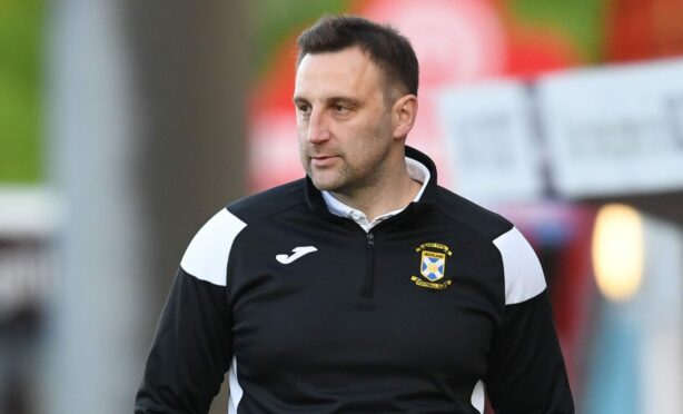 East Fife manager Greig McDonald