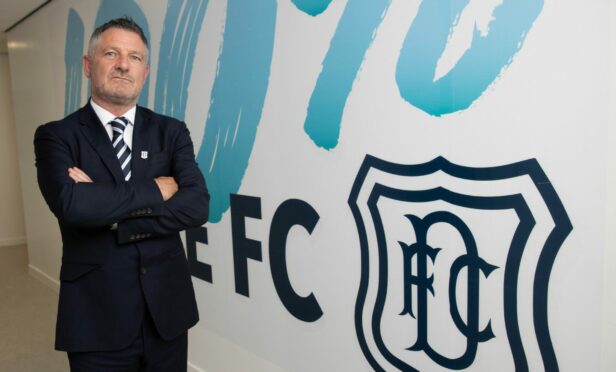 Dundee manager Tony Docherty. Image: Craig Williamson/SNS