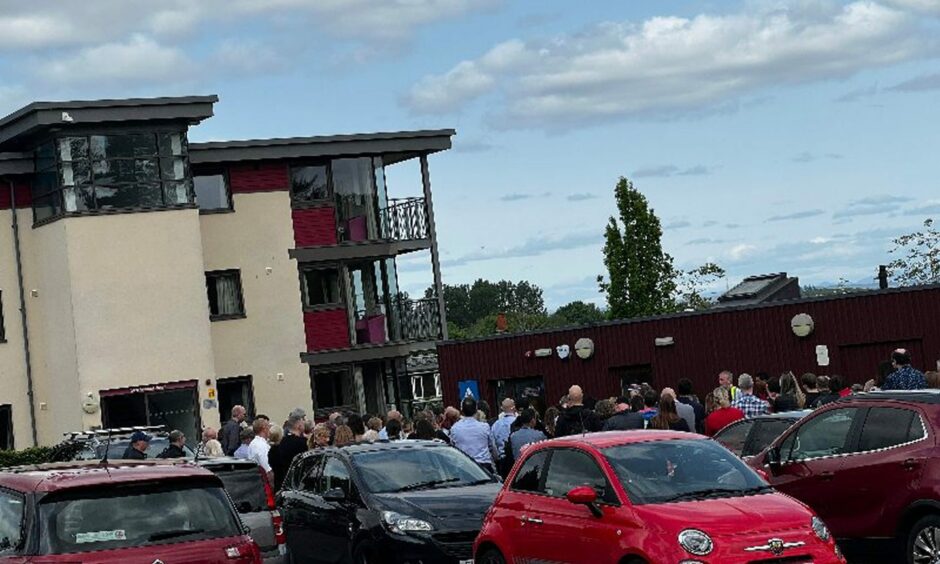 Staff walkout at Perth UHI over job cuts.