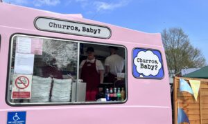 Food vendor at Big Weekend.