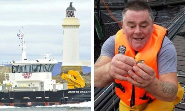 Clive Hendry, 58, was crushed and drowned at a Highland fish farm.
