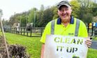 Jim Peebles worked as a street cleaner in Fife for over 20 years. Image: Fife Council