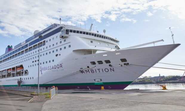 Ambition cruise ship. Image: Ambassador Cruise Line