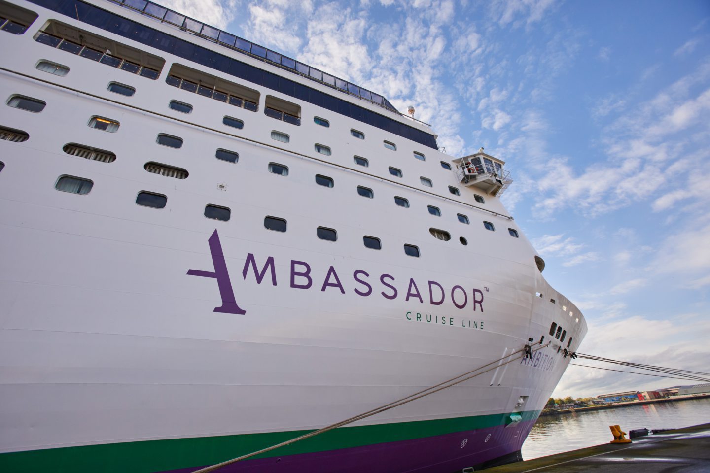 Ambition Inside 700ft cruise ship visiting Dundee this year