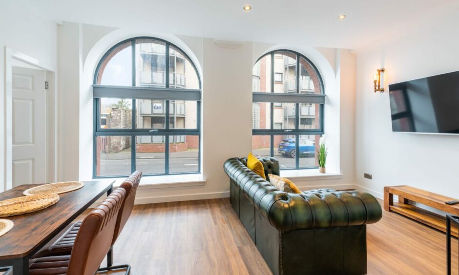 This New York style apartment at Bissets Bond in Dundee City Centre