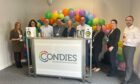 Condies staff at the new City Quay, Dundee office.. Image: Condies.