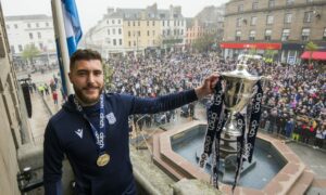 40 best pictures as Dundee fans and players celebrate Championship title win