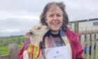 Lucky Ewe volunteer and trustee Jill Dawson is one of 500 volunteers across the UK to receive a Coronation Champions Award to mark the coronation of King Charles. Image: Jill Dawson
