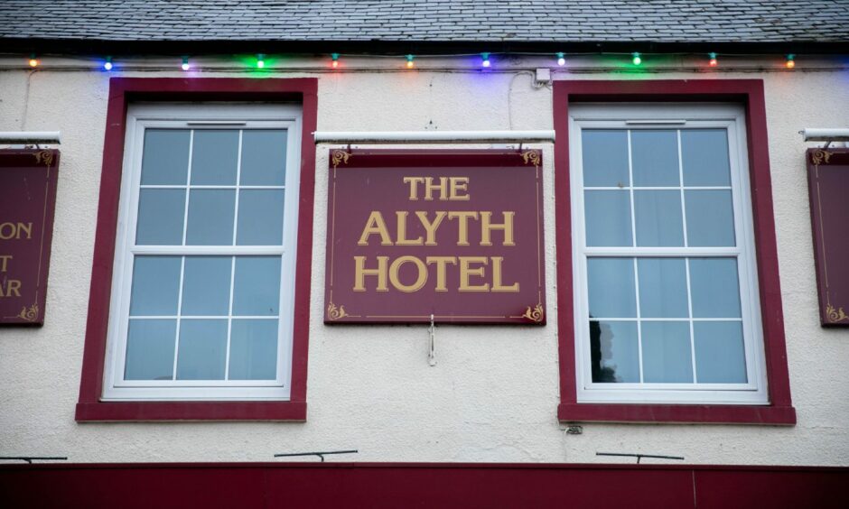 The Alyth Hotel.