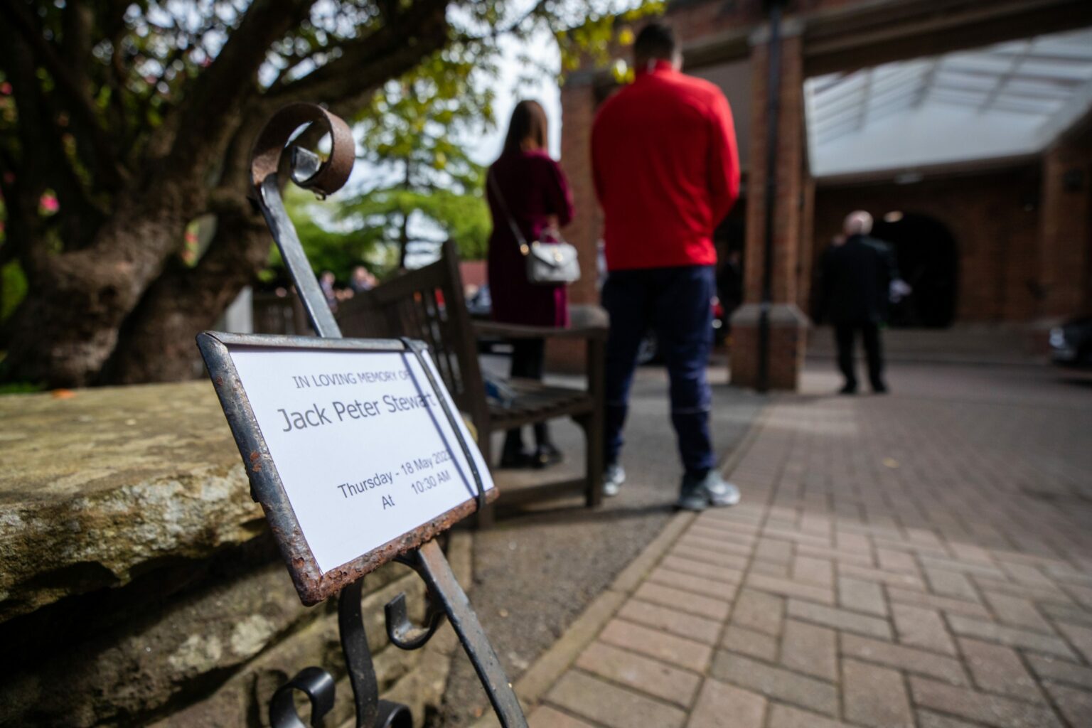 Jack Stewart Emotional farewell to Dundee schoolboy at funeral