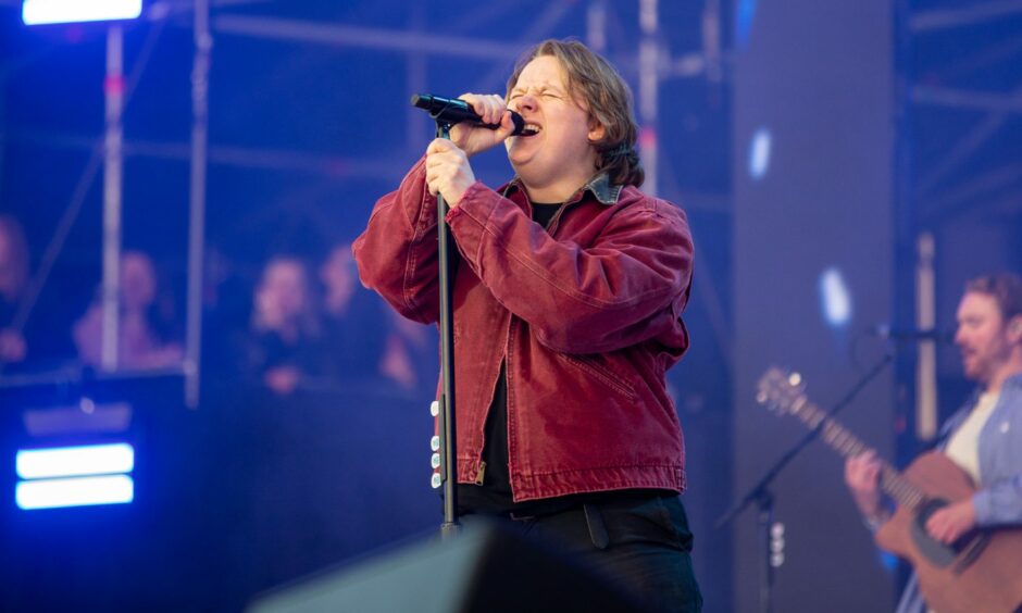 Lewis Capaldi at Radio 1's Big Weekend in Dundee