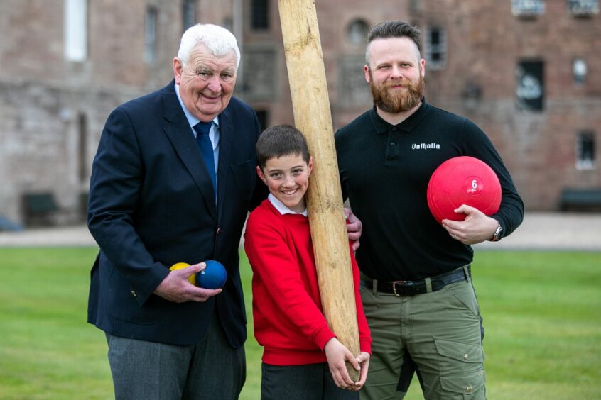 Strathmore Highland Games takes place at Glamis Castle.