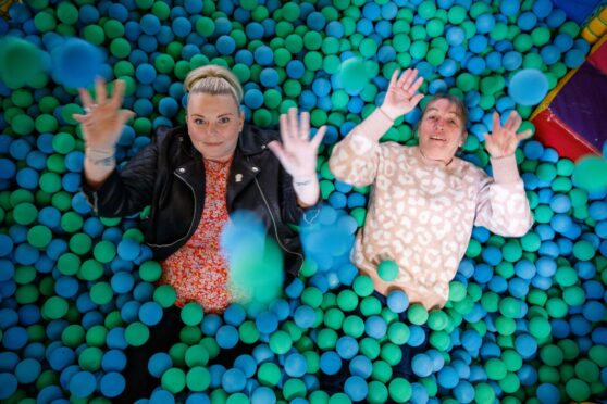 Jumpin Jacks managers Nikki Kinner and Ruth McDowell. Image: Kenny Smith/DC Thomson