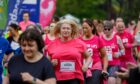 Charity fundraisers gathered for the annual Fife Race for Life at Beveridge Park, Kirkcaldy. Image: Kenny Smith/DC Thomson
