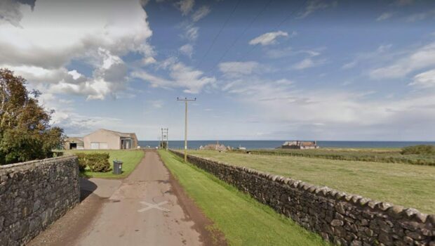 Mains of Usan Farm near Montrose. Image: Google Street View