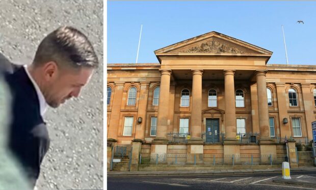 Garry McVicar appeared at Dundee Sheriff Court.