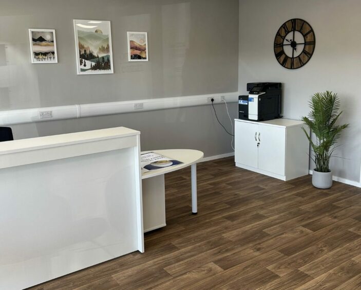 Inside the new Connelly & Yeoman: office in Monifieth