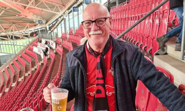 Charlie Campbell had always wanted to watch a Bundesliga game so on April 1 this year, his son Iain took him to an RB Leipzig match.