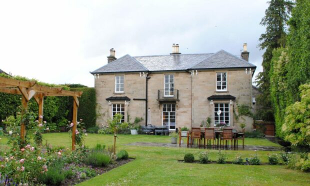 The Old Manse in Auctherarder has been beautifully upgraded. Image: BBC Scotland.
