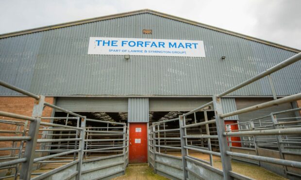 Forfar Mart has been acquired by Angus-based commercial vehicle company AM Phillip. Image: Steve MacDougall/DC Thomson.