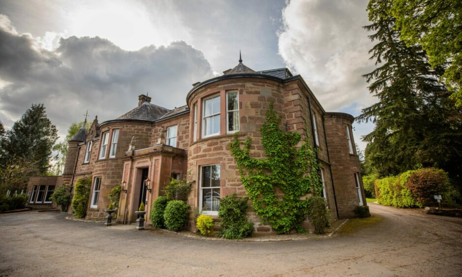 McArthur Manor in Blairgowrie has 15 bedrooms. Image: Steve MacDougall/DC Thomson. 