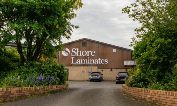 Shore Laminates premises in Perth Image: Steve MacDougall/DC Thomson.