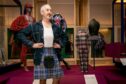 Alan Cumming looks around the Tartan exhibition at V&A in Dundee. Image: Steve Brown/DC Thomson.