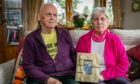 James Moran and wife Ann at home in Broughty Ferry.