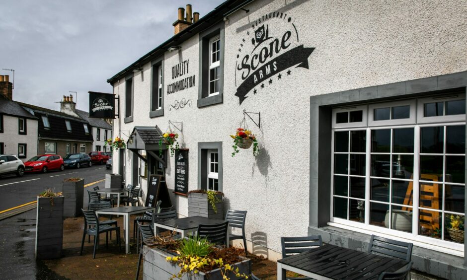 The Scone Arms. Image: Steve Brown/DC Thomson