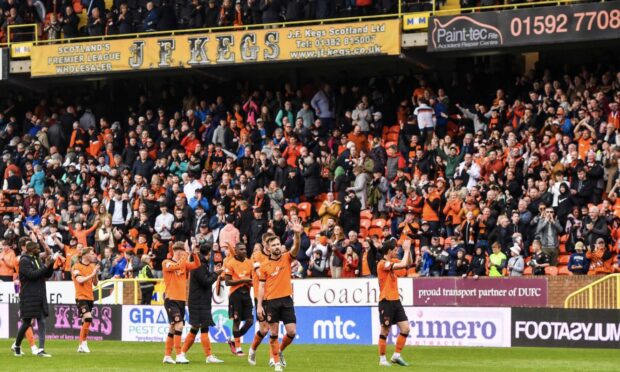 Dundee United have rediscovered the bond with their fans. Image: SNS