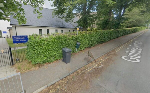 The defibrillator went missing from St Margaret's Church, Broughty Ferry. Image: Google Street View